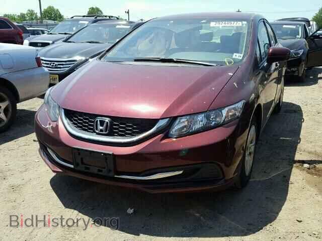2014 HONDA CIVIC - VIN: 2HGFB2F56EH560077 - Фото 2