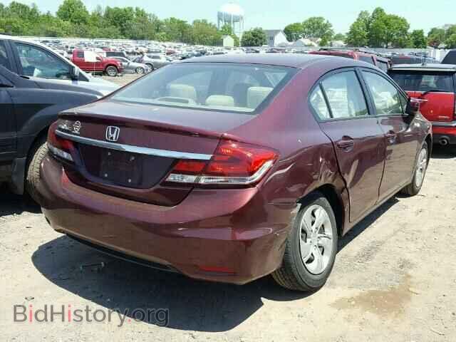 2014 HONDA CIVIC - VIN: 2HGFB2F56EH560077 - Фото 4