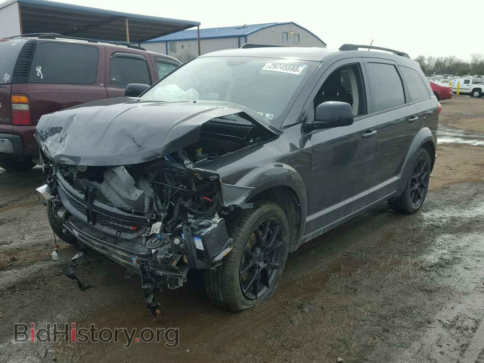 2014 DODGE JOURNEY - VIN: 3C4PDCBBXET267319 - Фото 2