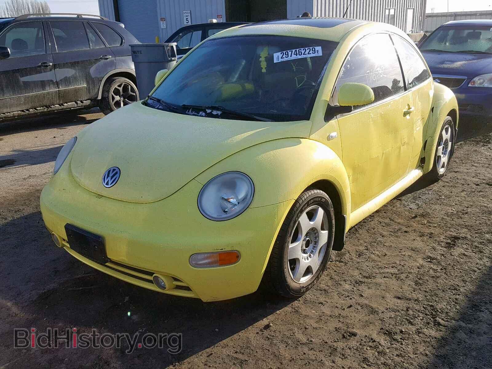 2000 VOLKSWAGEN BEETLE - VIN: 3VWDD21C7YM445903 - Фото 2