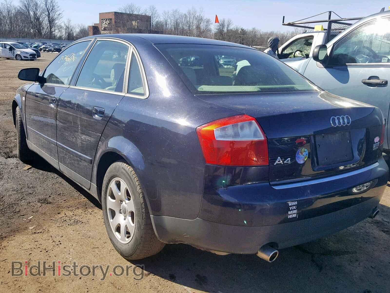 2002 AUDI A4 - VIN: WAULC68E92A115312 - Фото 3