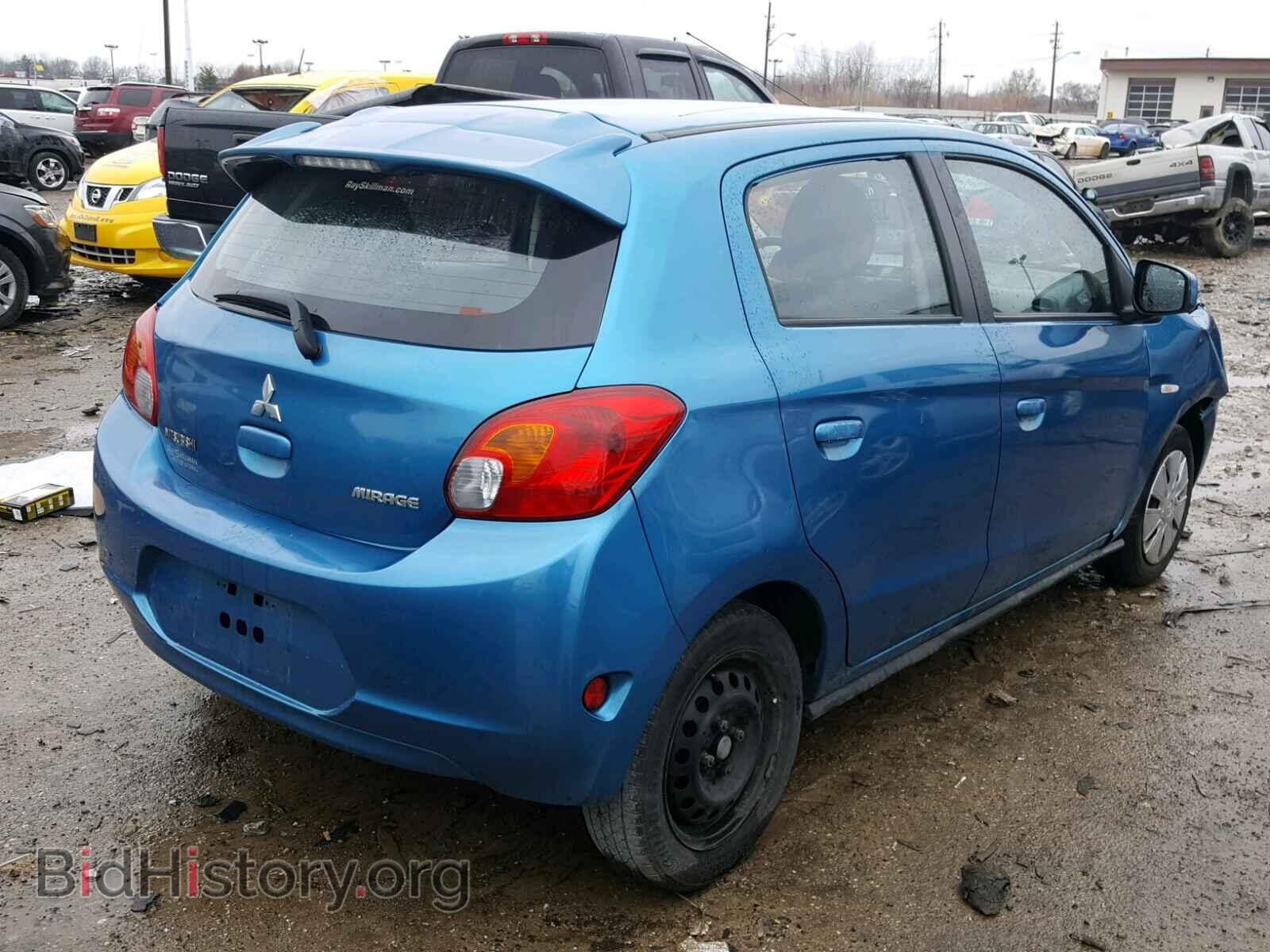 2014 MITSUBISHI MIRAGE - VIN: ML32A3HJ5EH024231 - Фото 4