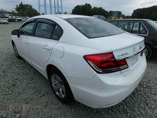 2014 HONDA CIVIC - VIN: 19XFB2F52EE204123 - Фото 3