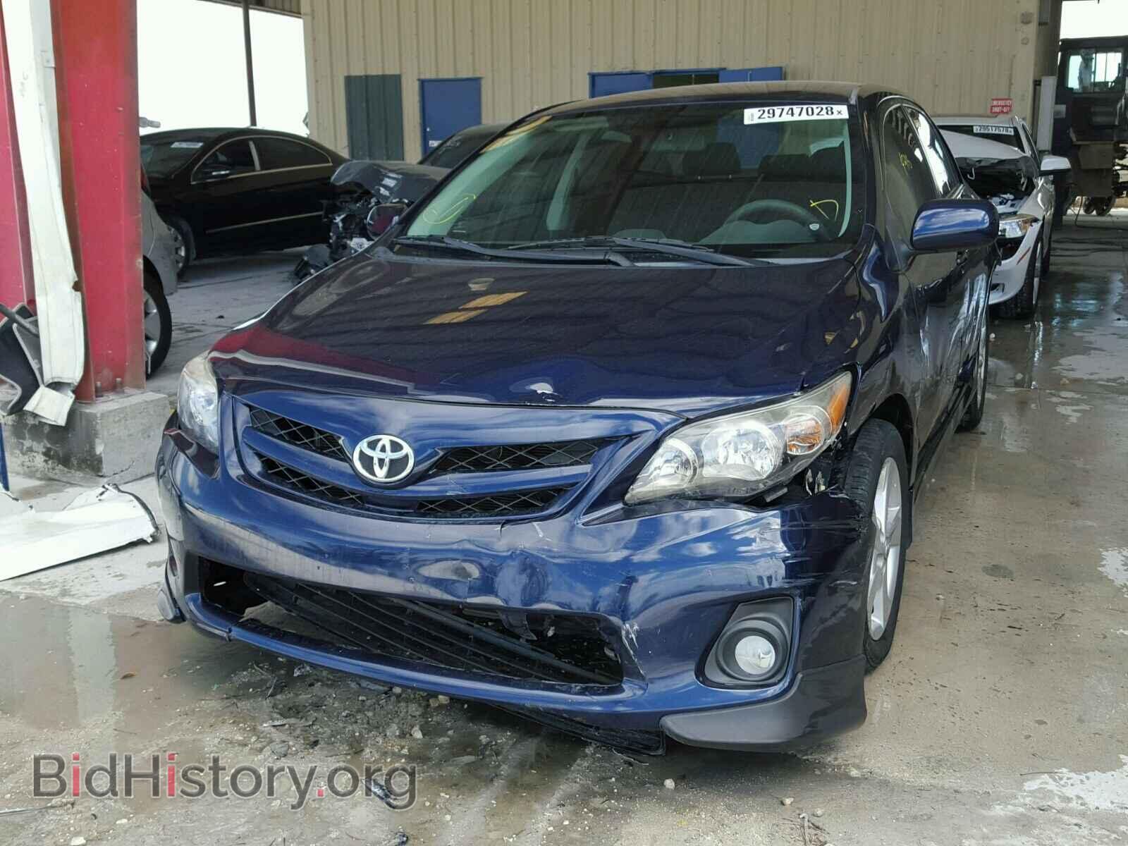 2012 TOYOTA COROLLA BA - VIN: 2T1BU4EE6CC773624 - Фото 2