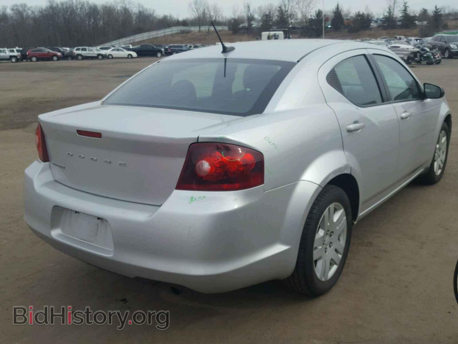 2011 DODGE AVENGER - VIN: 1B3BD4FB5BN621061 - Фото 4