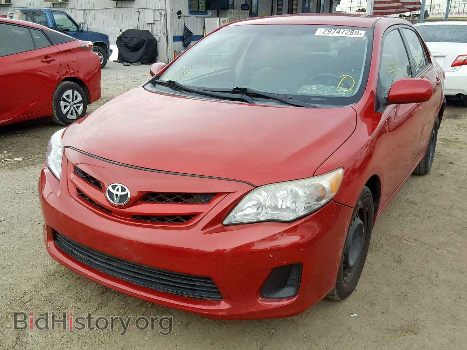 2011 TOYOTA COROLLA BA - VIN: 2T1BU4EEXBC558827 - Фото 2