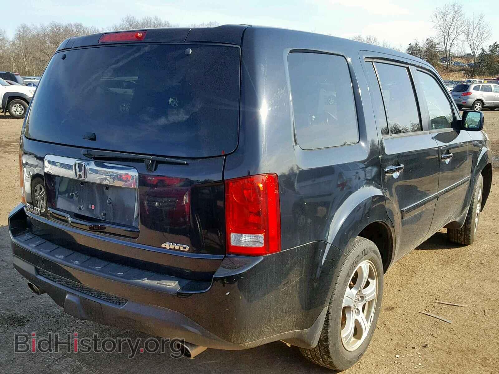 2012 HONDA PILOT EXL - VIN: 5FNYF4H55CB043778 - Фото 4