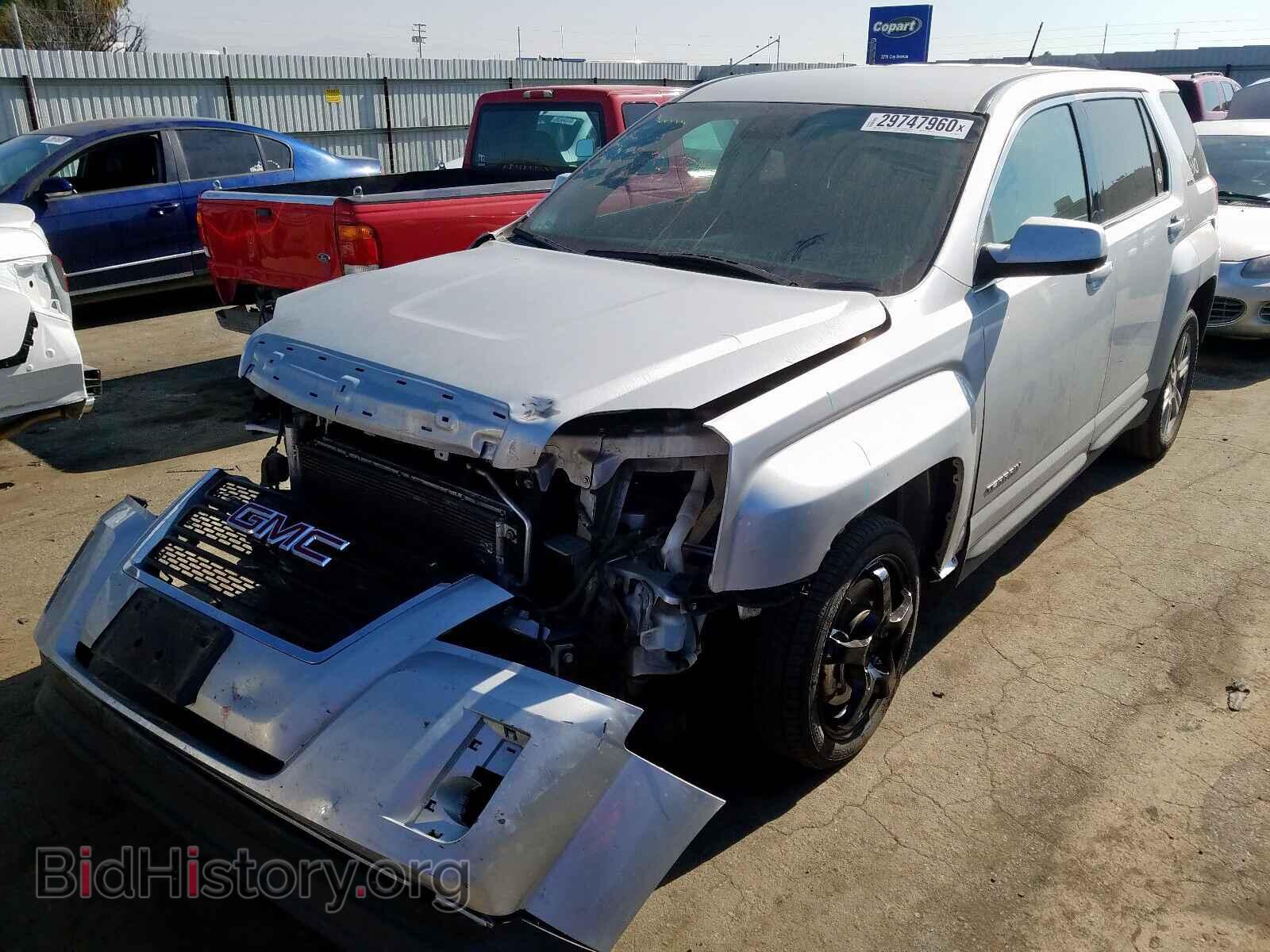 2014 GMC TERRAIN - VIN: 2GKALMEK5E6192340 - Фото 2