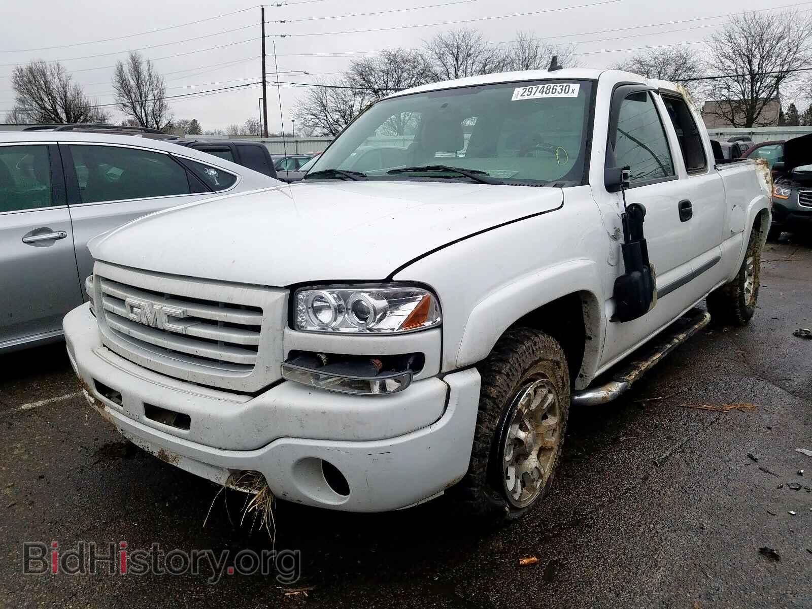 2007 GMC SIERRA - VIN: 1GTEK19B07E193452 - Фото 2