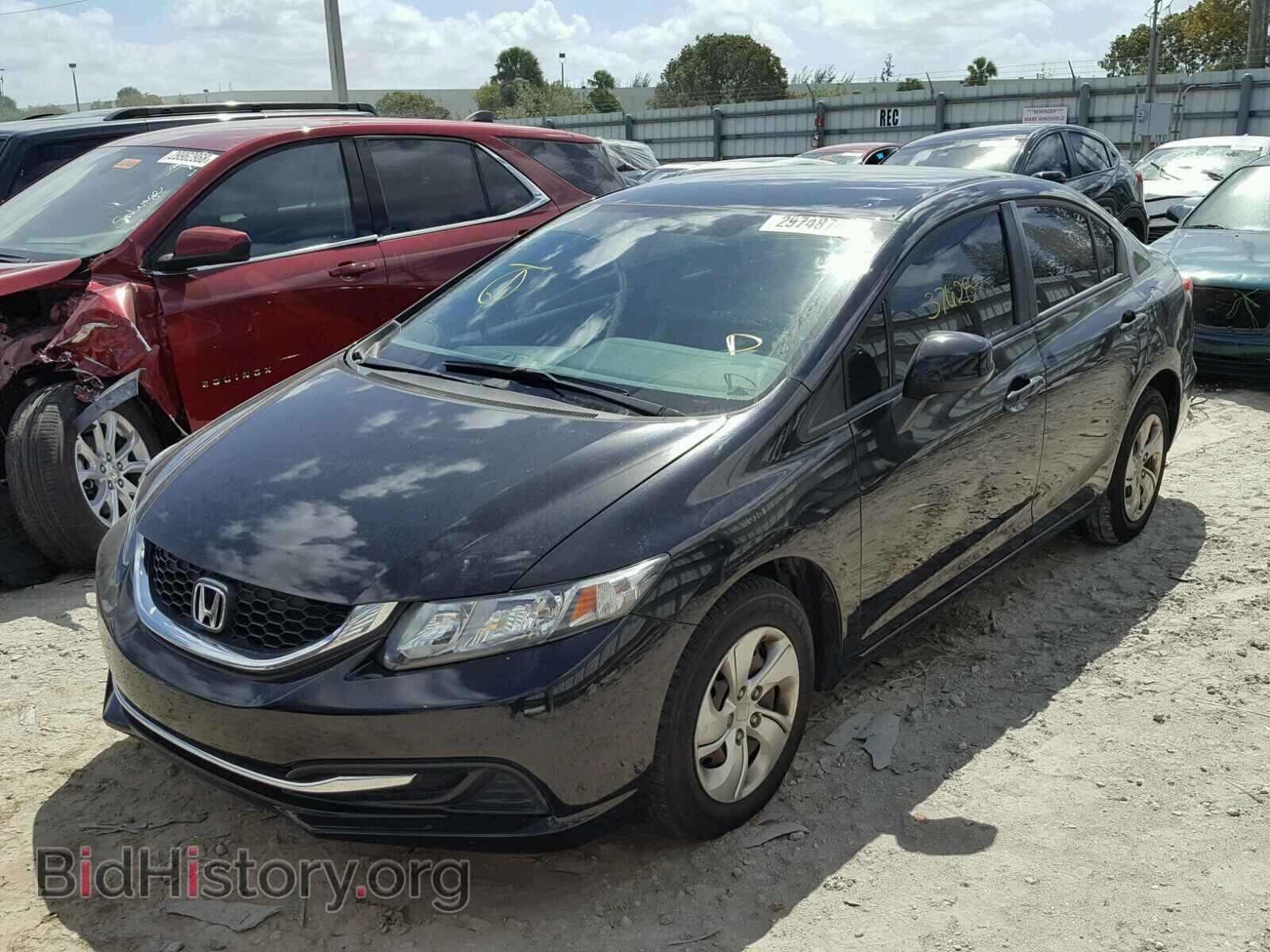2013 HONDA CIVIC - VIN: 19XFB2F58DE084410 - Фото 2