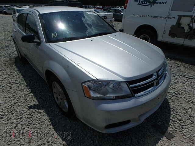 Фотография 1C3CDZABXCN102584 - DODGE AVENGER 2012