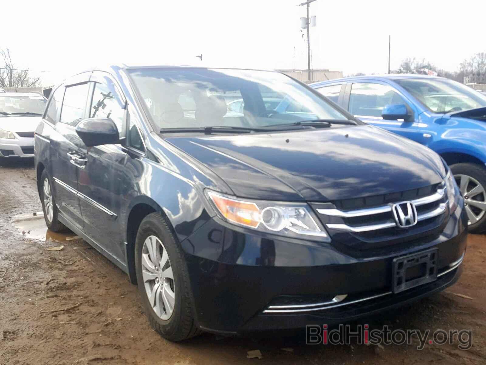 Фотография 5FNRL5H43GB002887 - HONDA ODYSSEY EX 2016