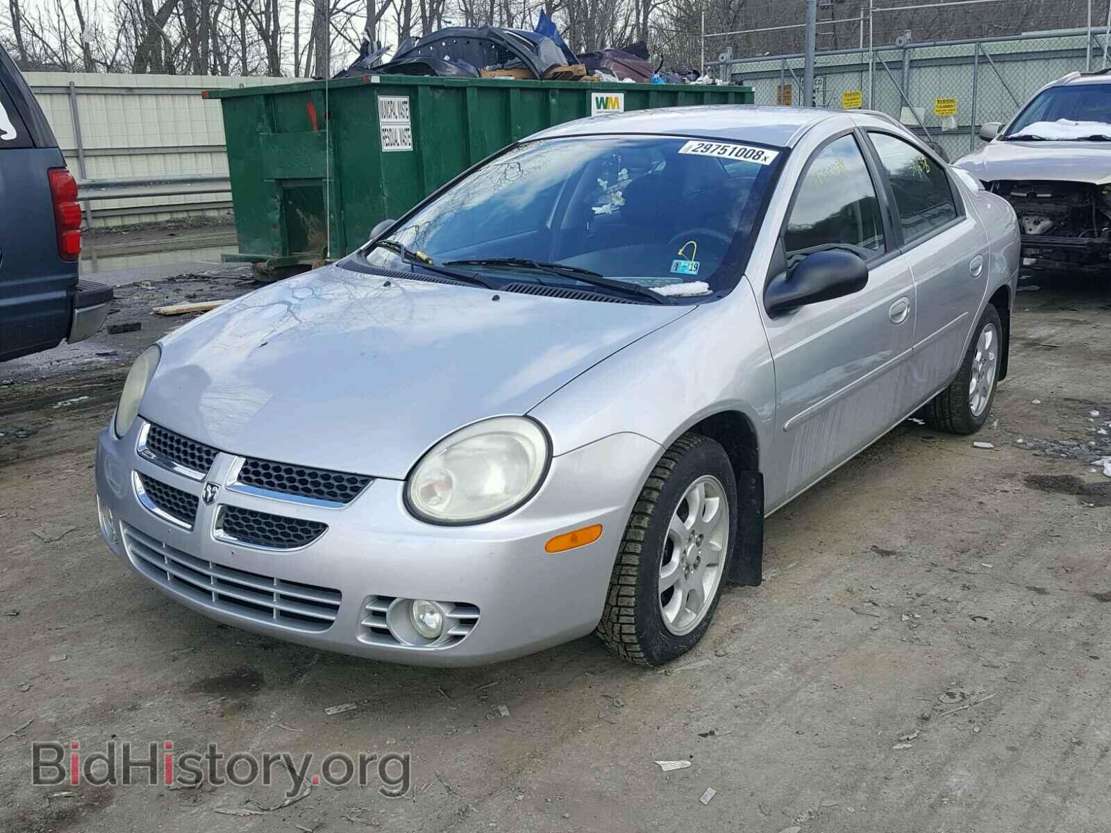 2004 DODGE NEON - VIN: 1B3ES56C04D500321 - Фото 2