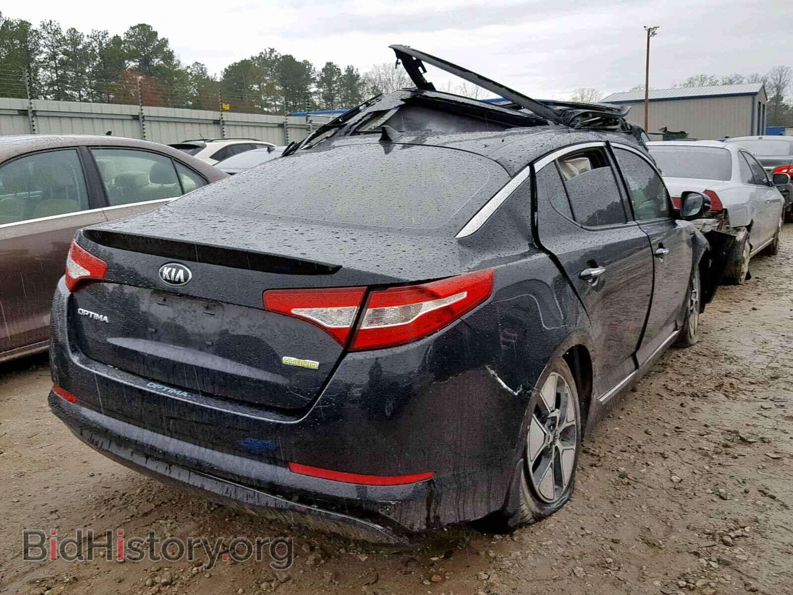 2012 KIA OPTIMA HYB - VIN: KNAGM4ADXC5034267 - Фото 4