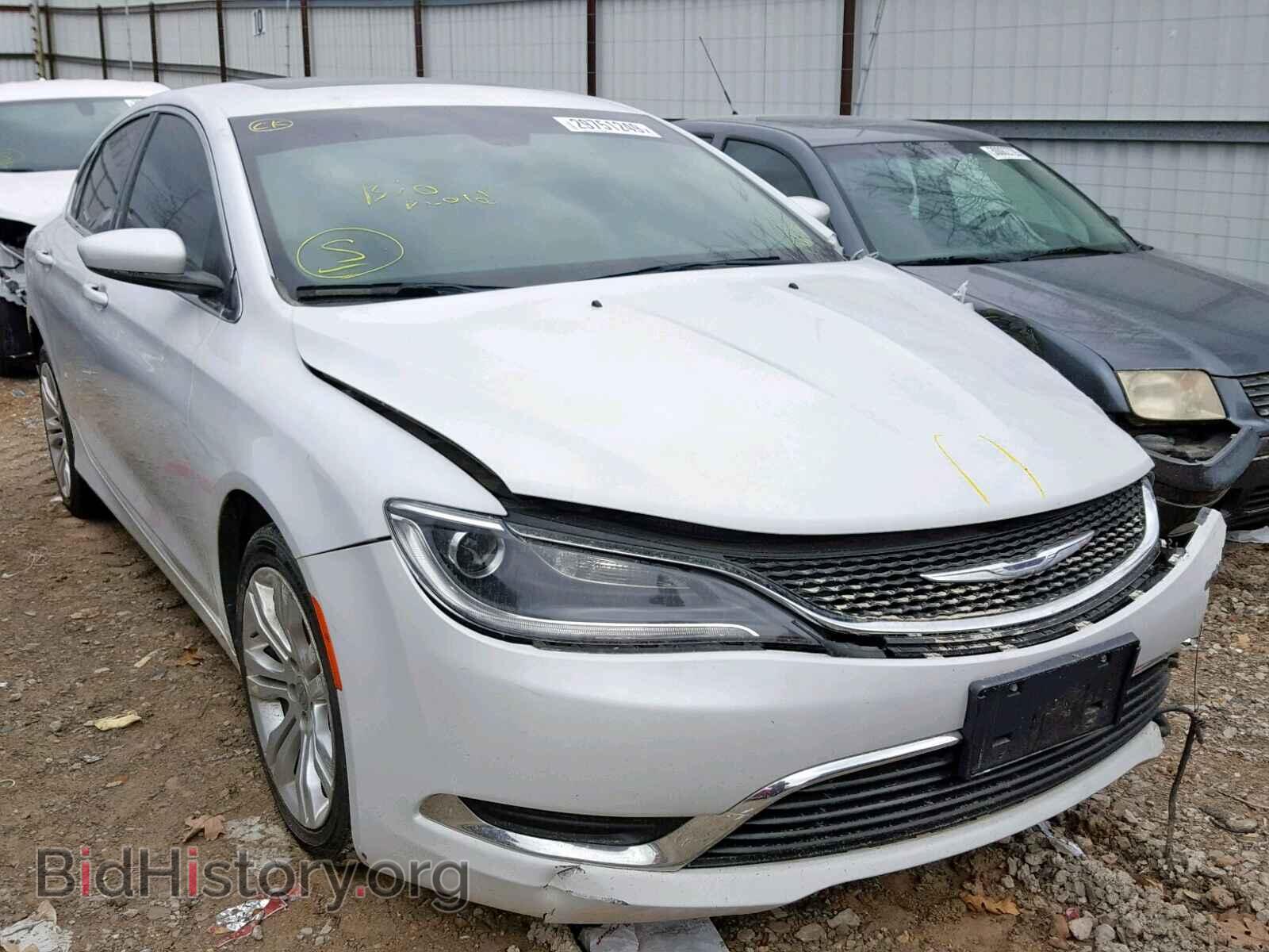 Фотография 1C3CCCAB4FN588457 - CHRYSLER 200 2015