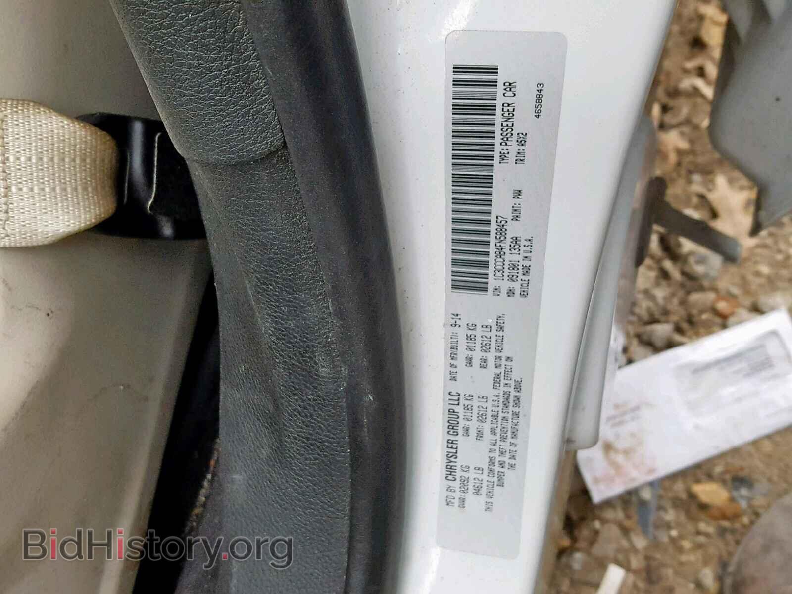 2015 CHRYSLER 200 - VIN: 1C3CCCAB4FN588457 - Photo 10