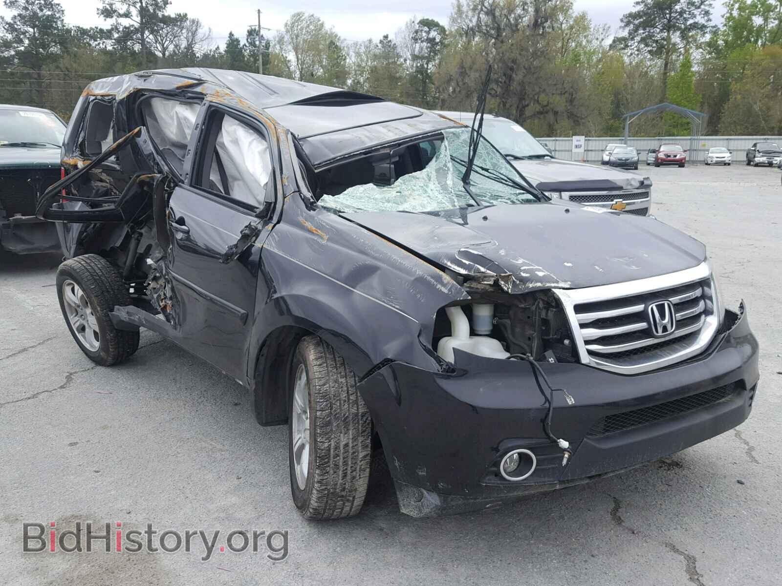 Photo 5FNYF3H51EB003758 - HONDA PILOT 2014