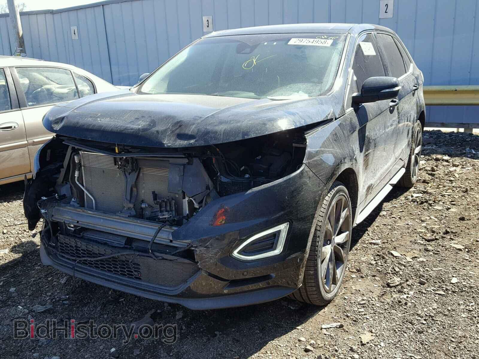 2015 FORD EDGE - VIN: 2FMTK4AP9FBB25639 - Фото 2