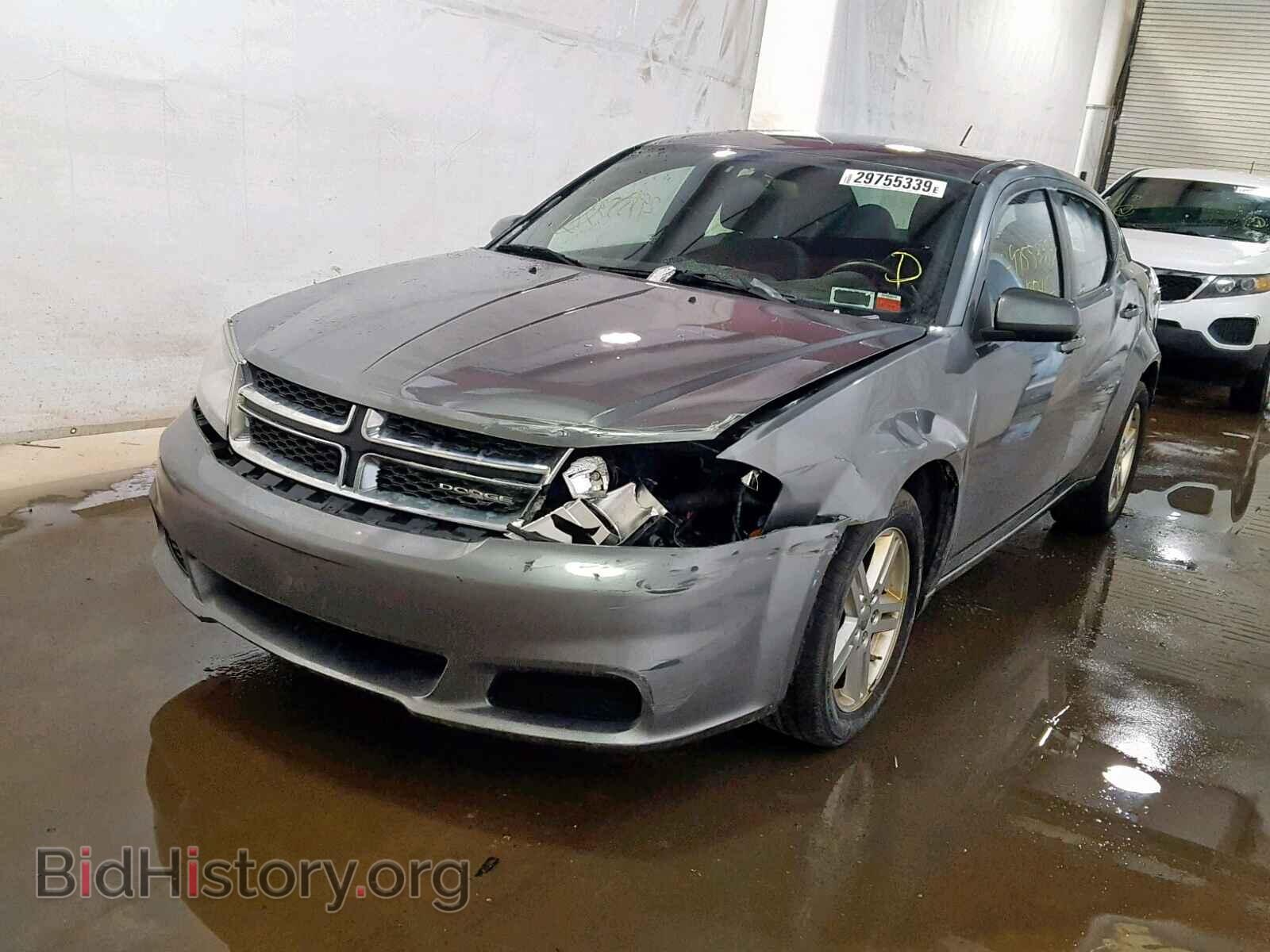 2012 DODGE AVENGER - VIN: 1C3CDZCB5CN196287 - Фото 2