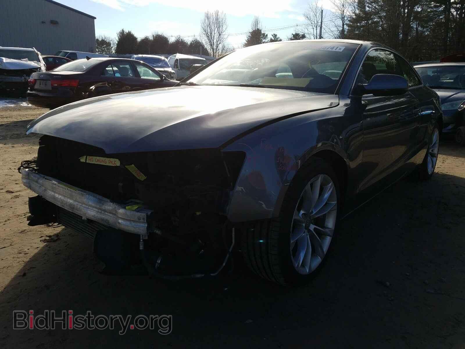 2013 AUDI A5 - VIN: WAULFAFR3DA020411 - Фото 2
