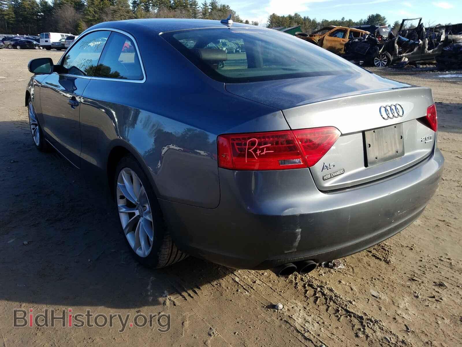 2013 AUDI A5 - VIN: WAULFAFR3DA020411 - Фото 3