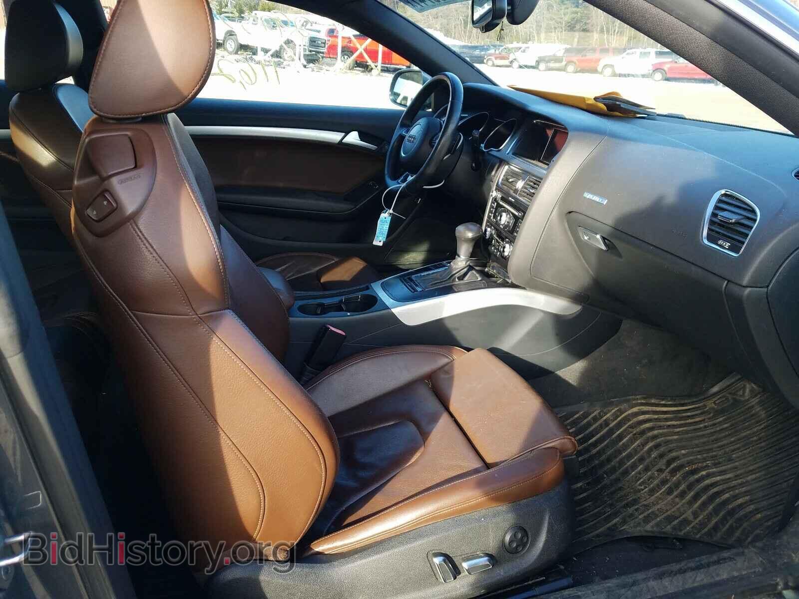 2013 AUDI A5 - VIN: WAULFAFR3DA020411 - Фото 5