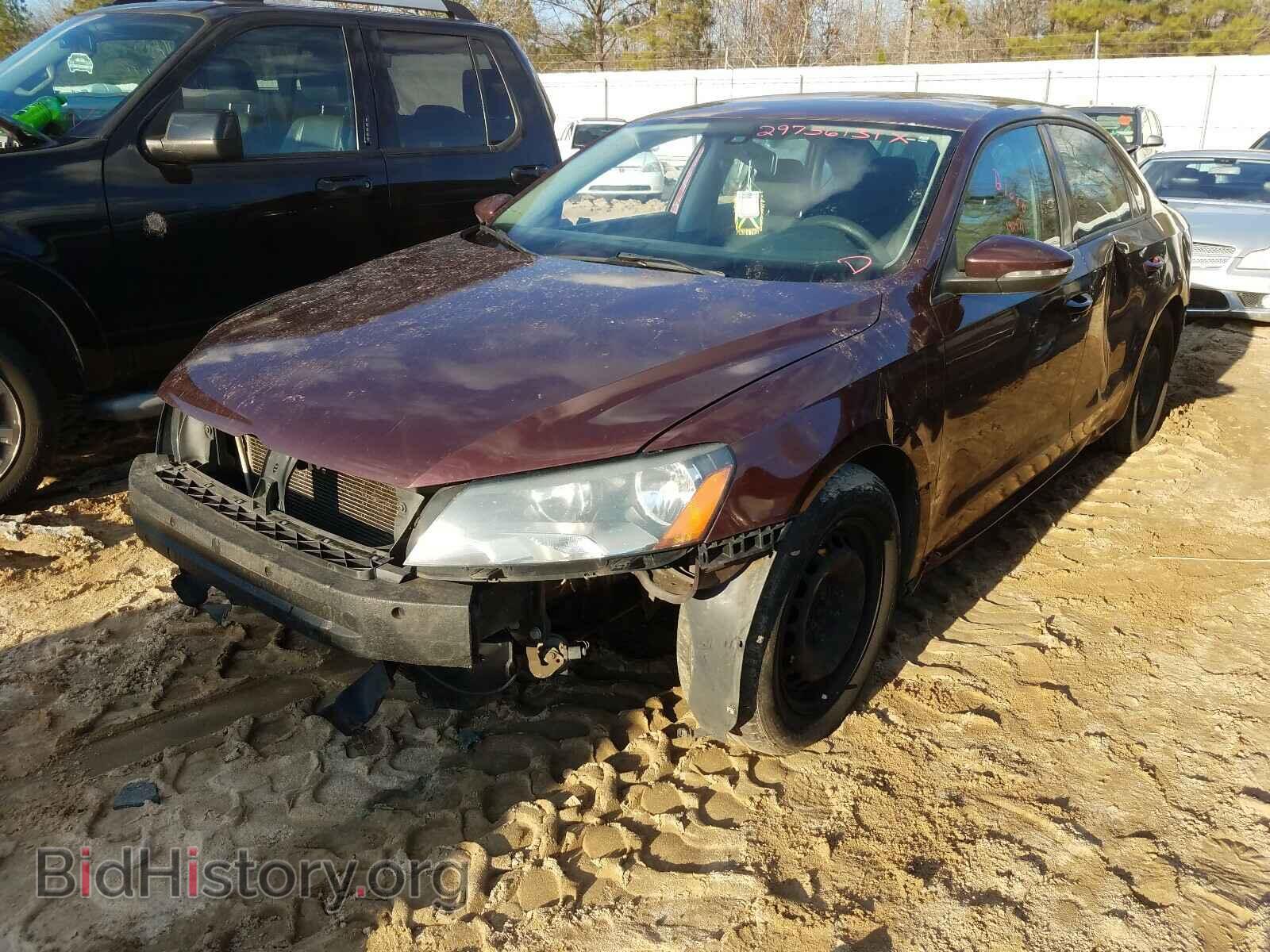 2012 VOLKSWAGEN PASSAT - VIN: 1VWAP7A39CC065947 - Фото 2