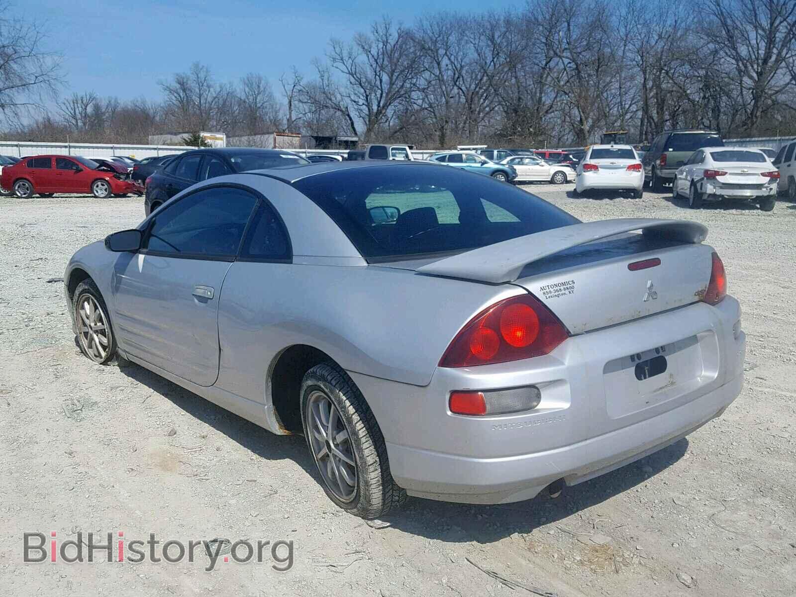 2002 MITSUBISHI ECLIPSE - VIN: 4A3AC44G62E081437 - Фото 3