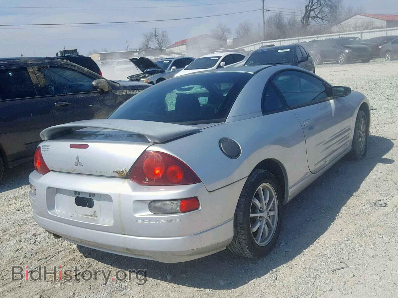 2002 MITSUBISHI ECLIPSE - VIN: 4A3AC44G62E081437 - Фото 4