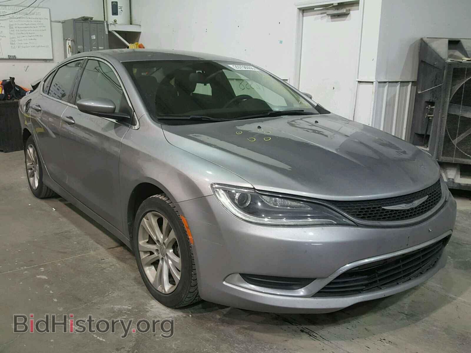 Фотография 1C3CCCAB5GN110579 - CHRYSLER 200 2016