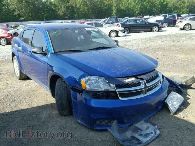 Фотография 1C3CDZAB6CN286468 - DODGE AVENGER 2012