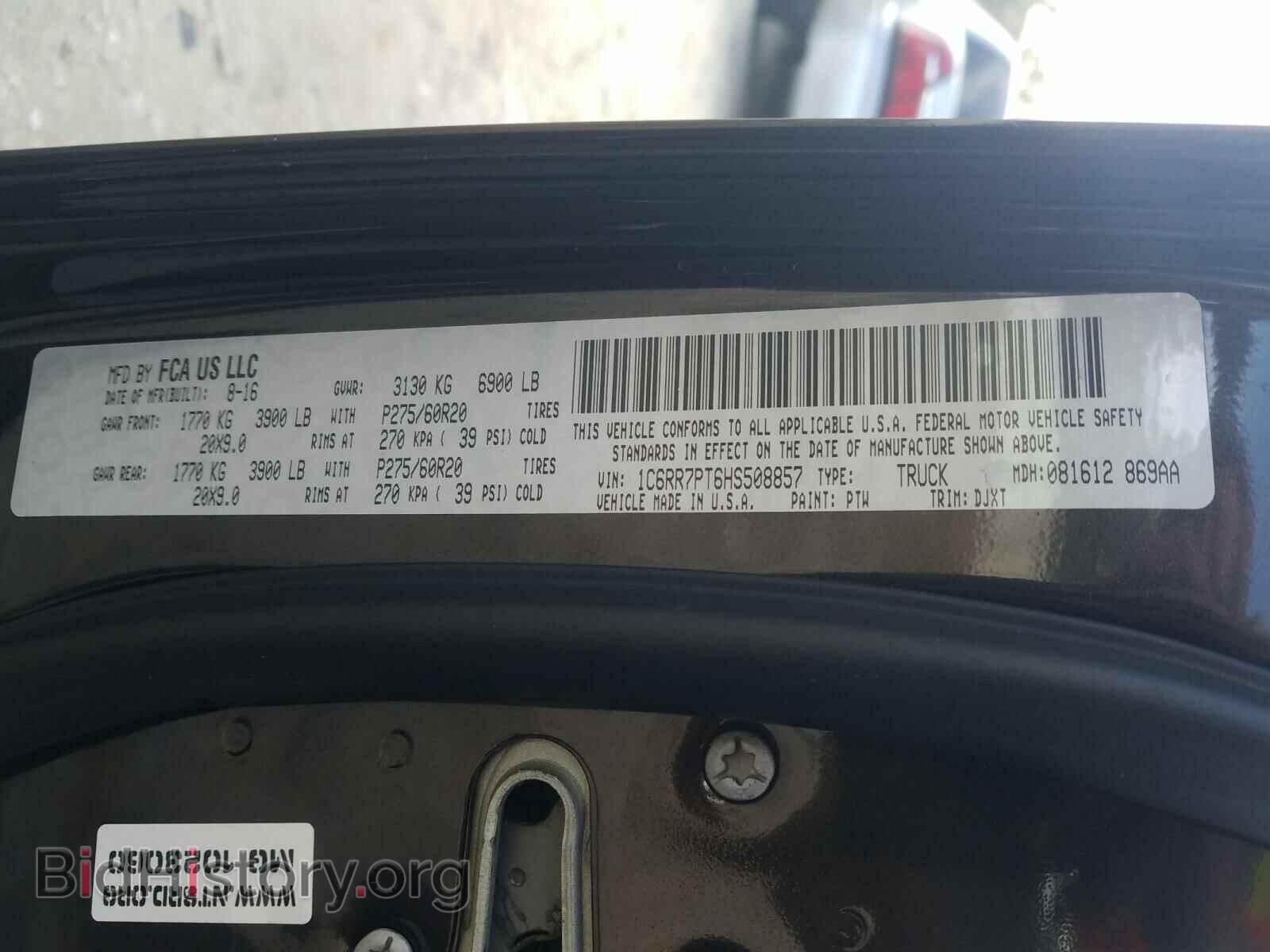 2017 RAM 1500 - VIN: 1C6RR7PT6HS508857 - Photo 10