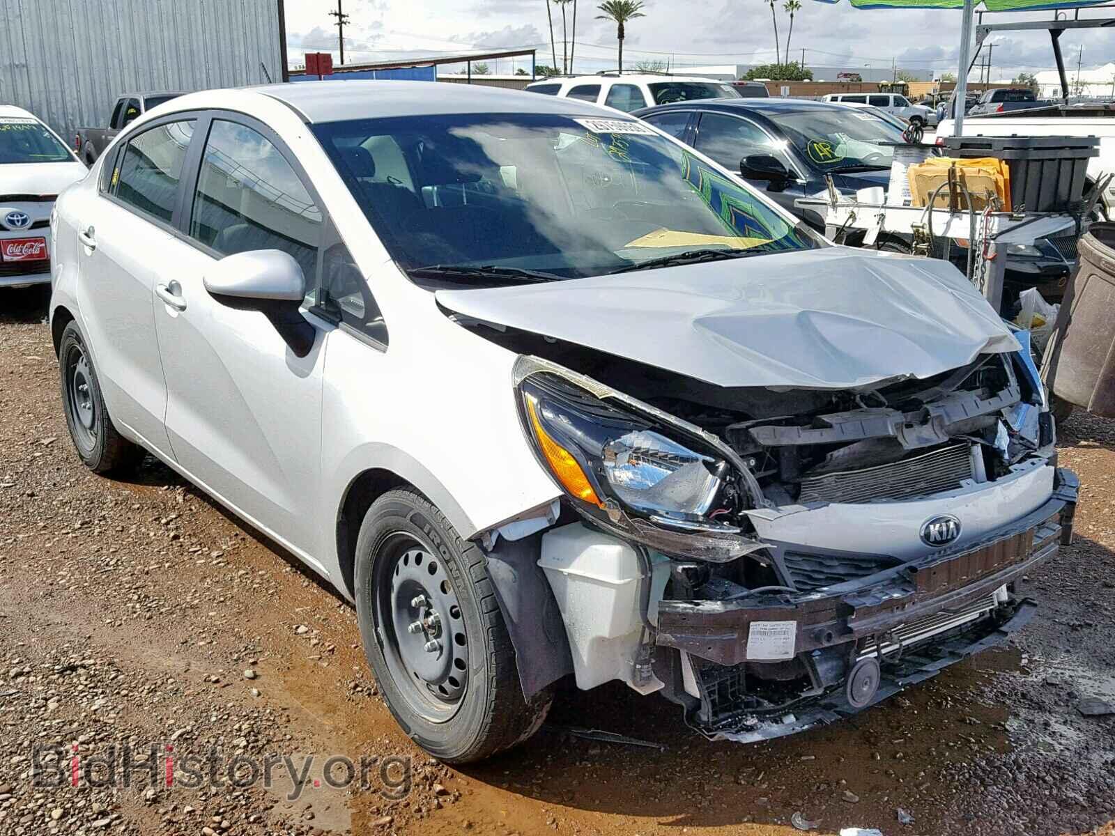 Photo KNADM4A36D6316704 - KIA RIO 2013
