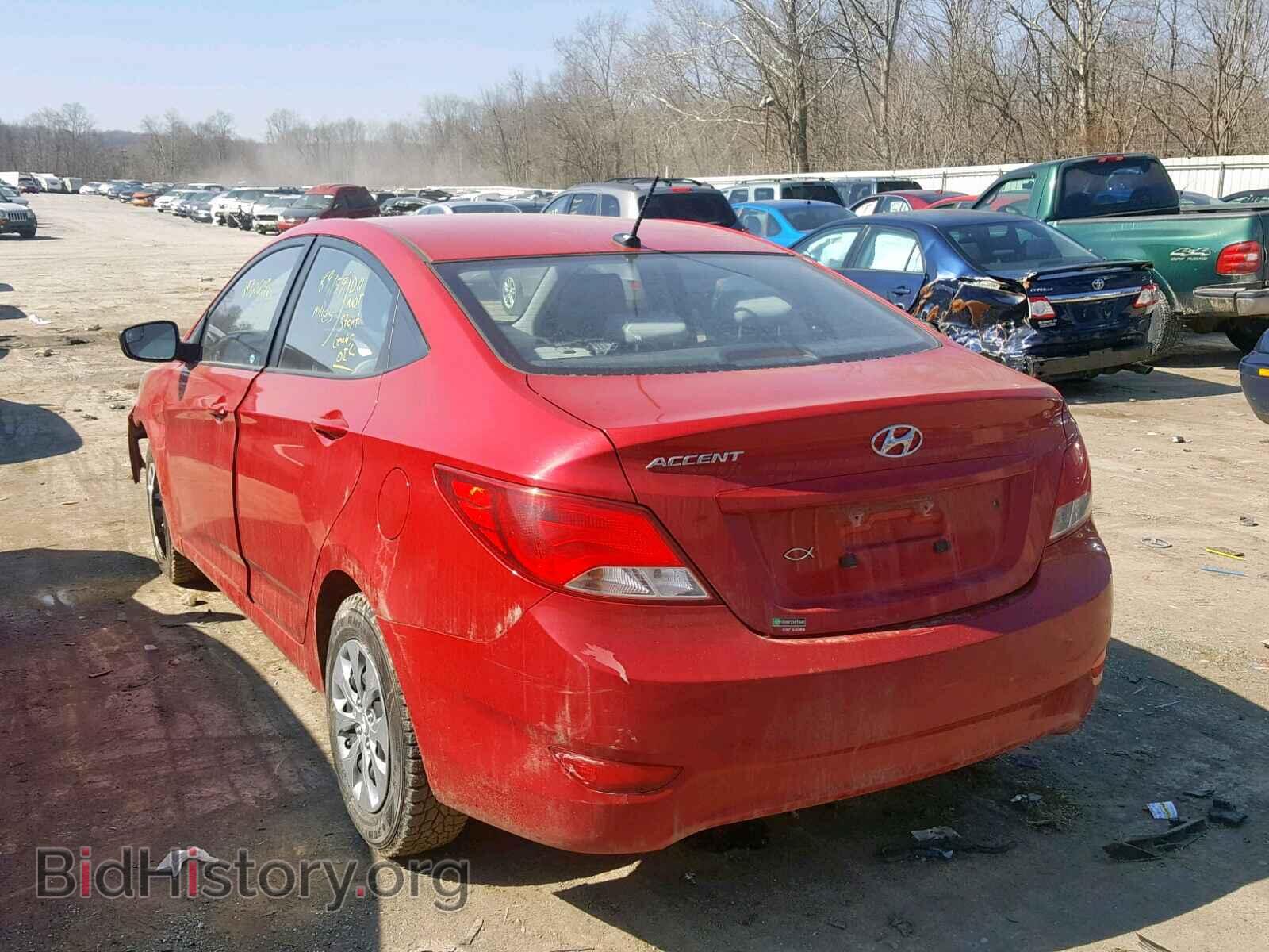 2015 HYUNDAI ACCENT - VIN: KMHCT4AEXFU921757 - Фото 3