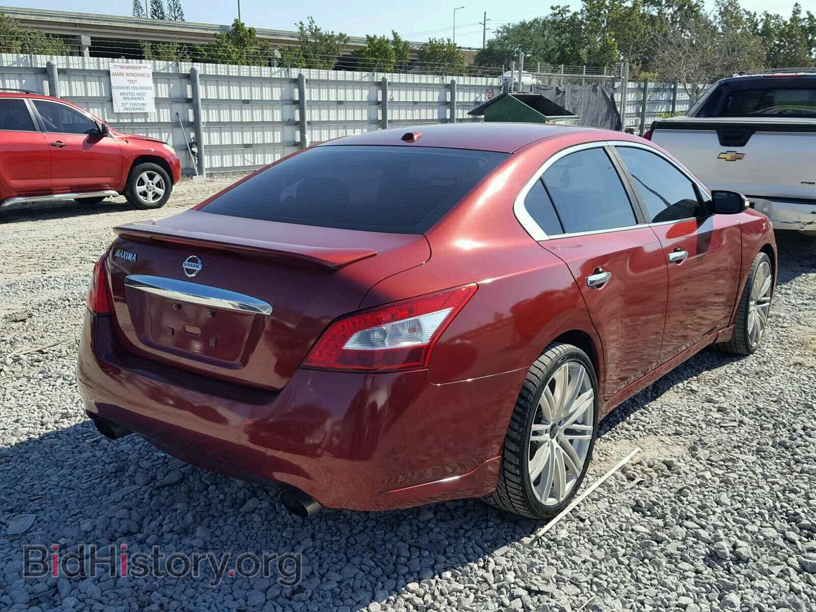 2009 NISSAN MAXIMA S - VIN: 1N4AA51E19C856207 - Photo 4