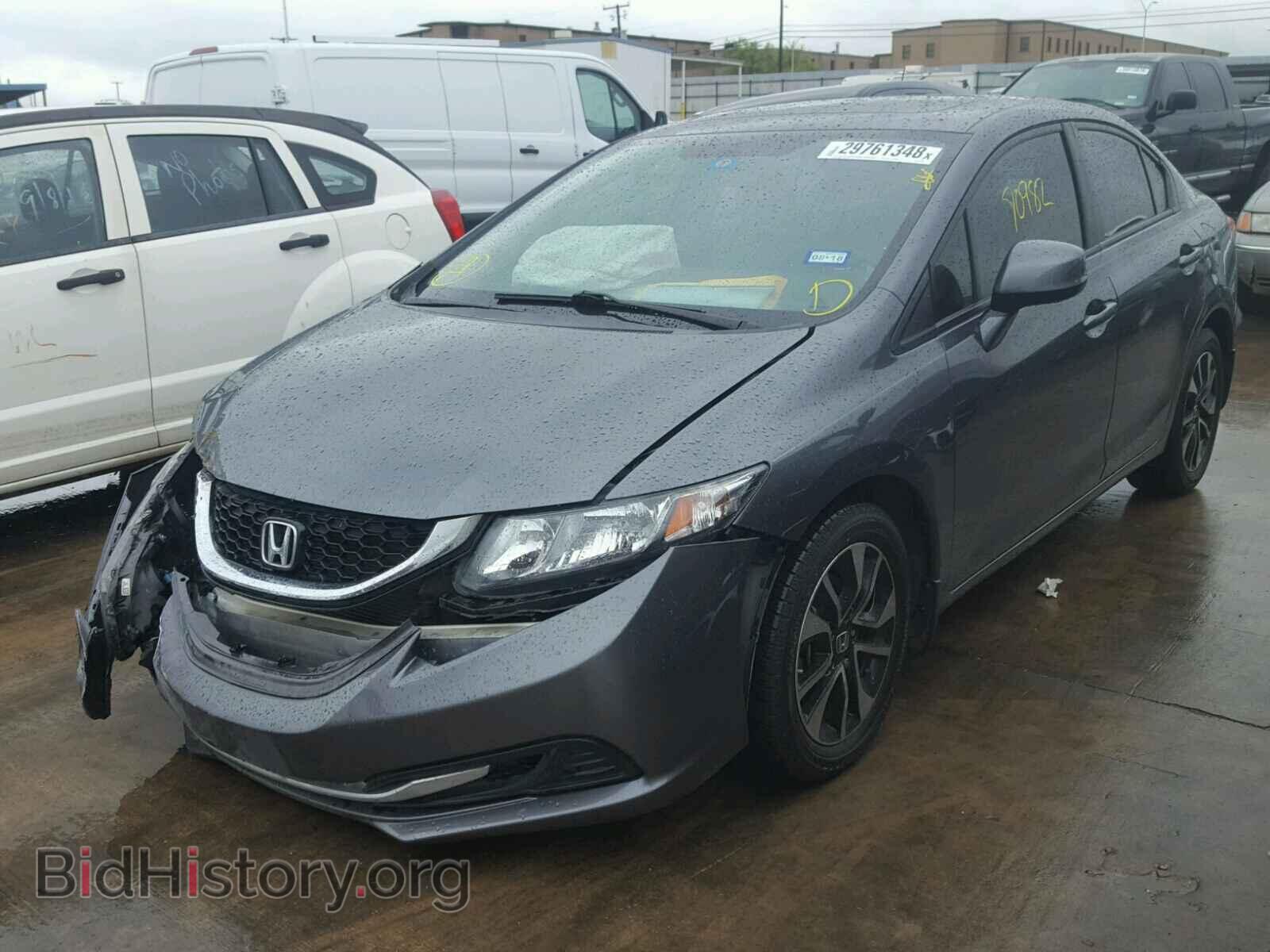 2013 HONDA CIVIC - VIN: 19XFB2F89DE041740 - Фото 2