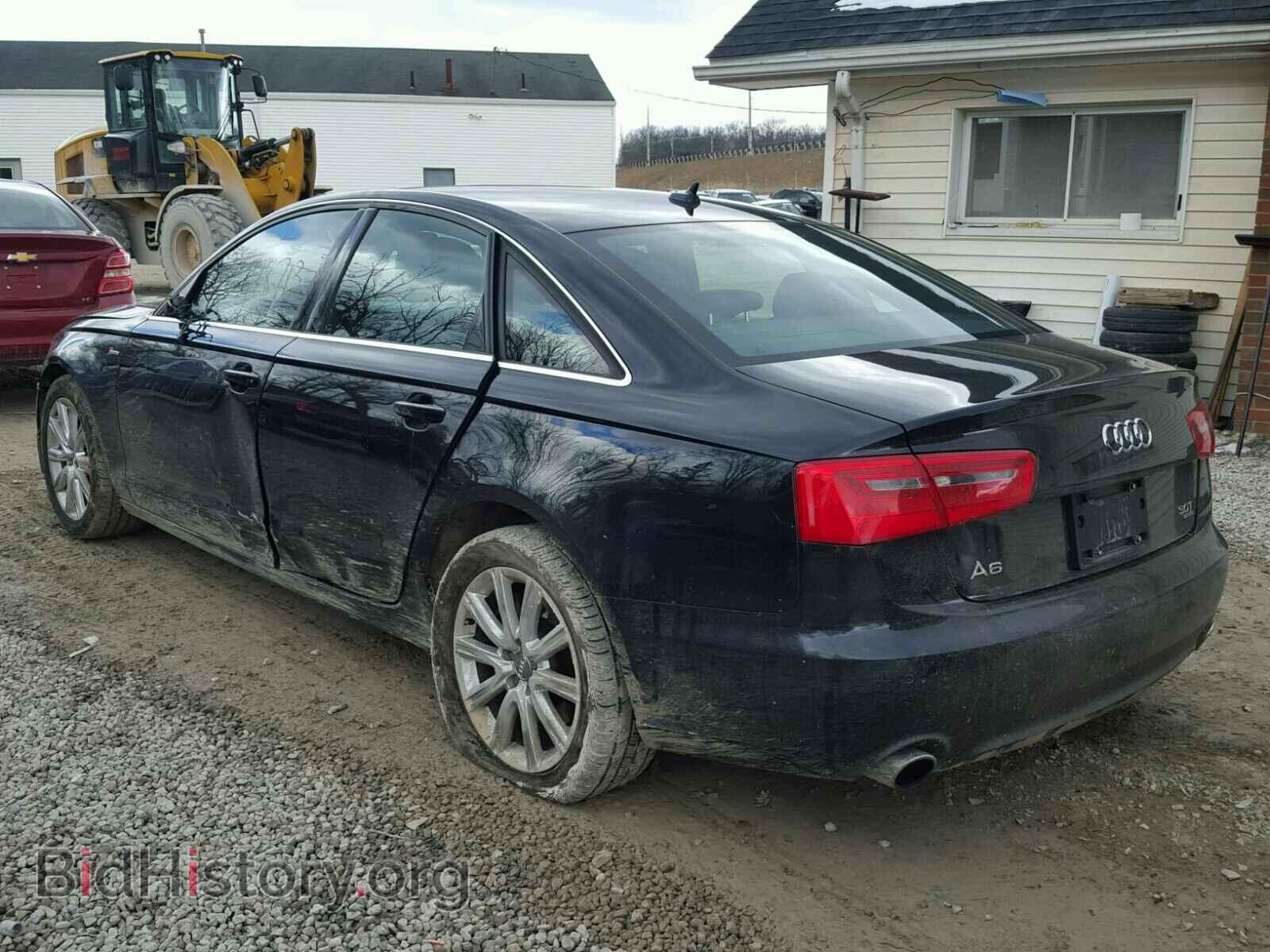 2013 AUDI A6 - VIN: WAUGGAFC3DN049684 - Фото 3