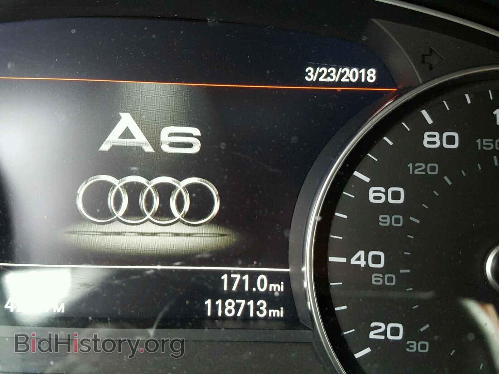 2013 AUDI A6 - VIN: WAUGGAFC3DN049684 - Фото 8