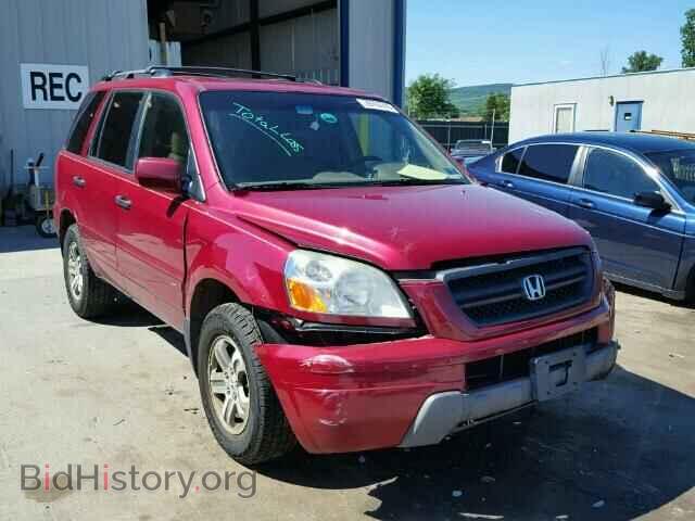 Photo 5FNYF18665B005986 - HONDA PILOT 2005