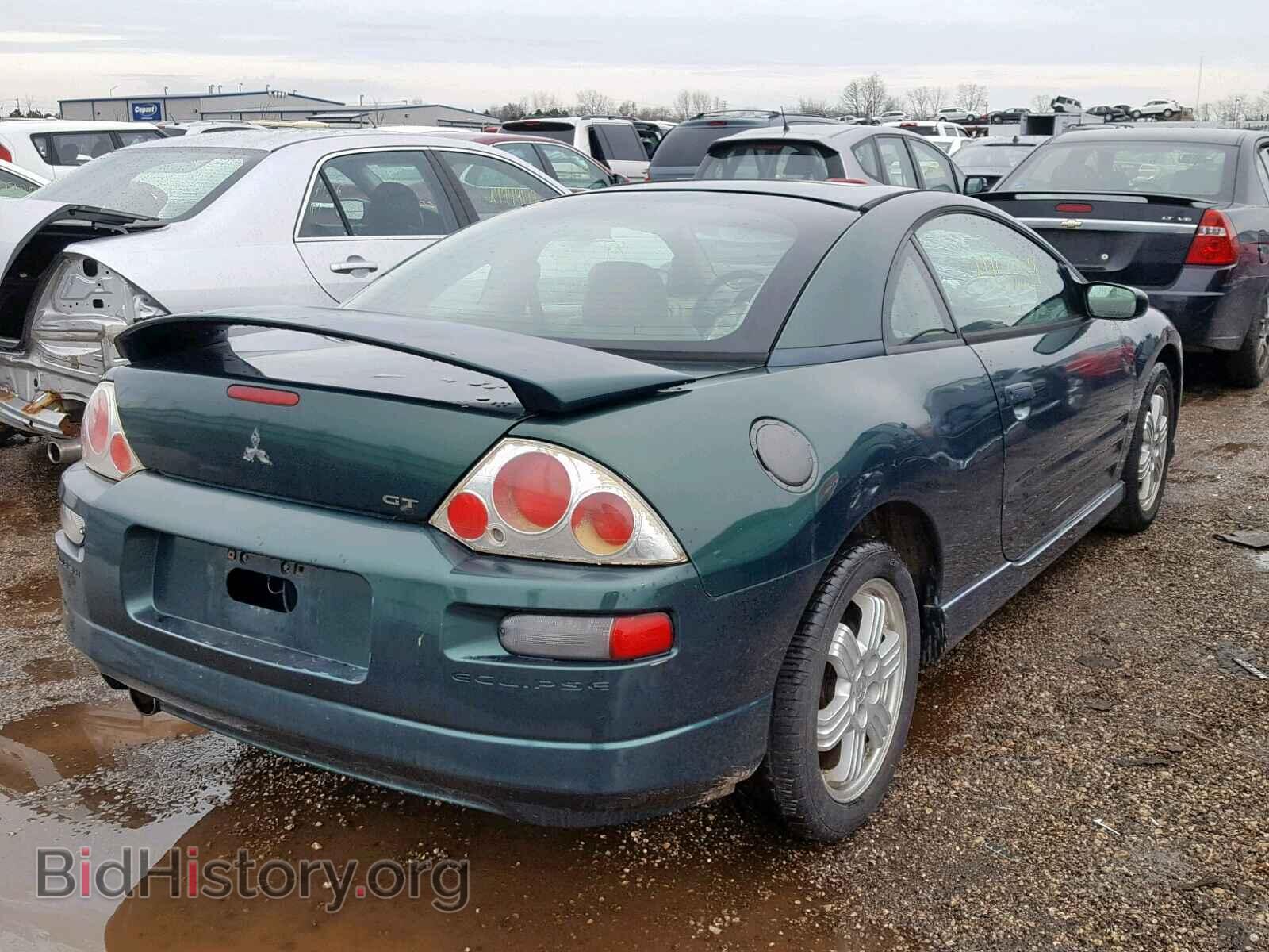 2001 MITSUBISHI ECLIPSE - VIN: 4A3AC84H31E149398 - Фото 4