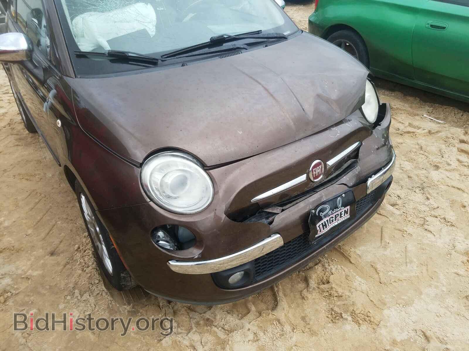 2012 FIAT 500 - VIN: 3C3CFFCRXCT120036 - Фото 9