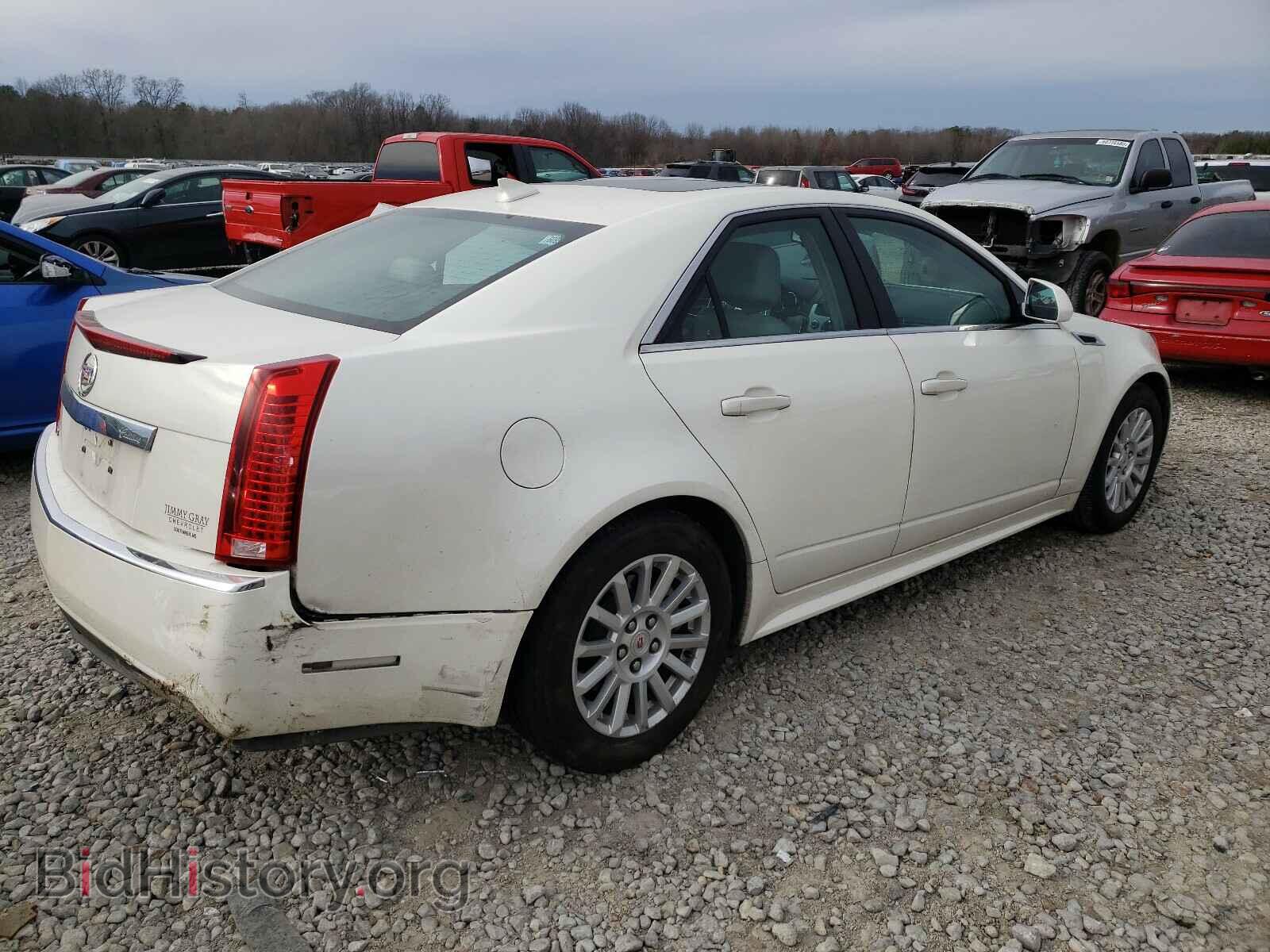 2013 CADILLAC CTS - VIN: 1G6DE5E55D0106862 - Фото 4