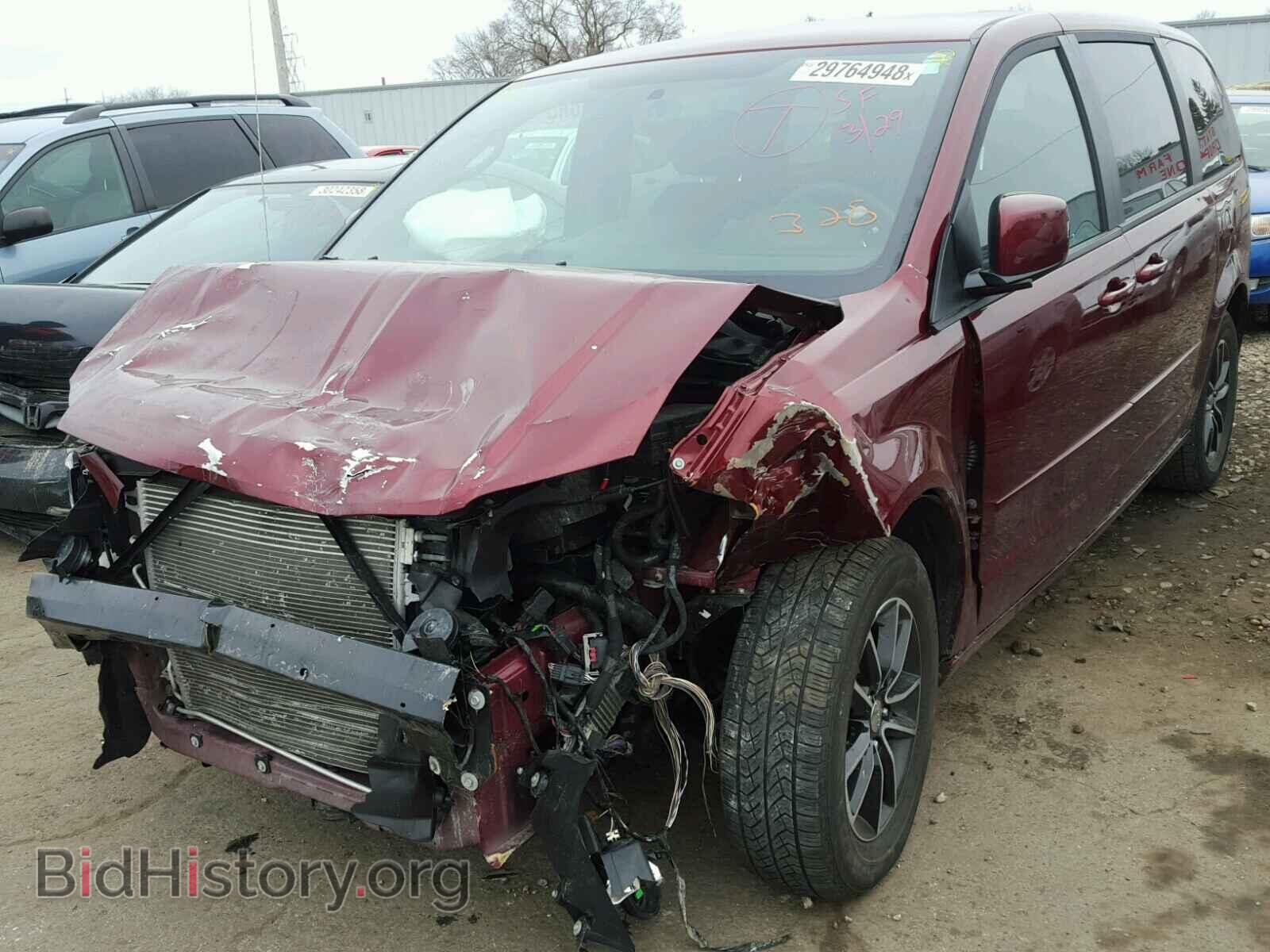 2017 DODGE CARAVAN - VIN: 2C4RDGBG0HR655789 - Фото 2