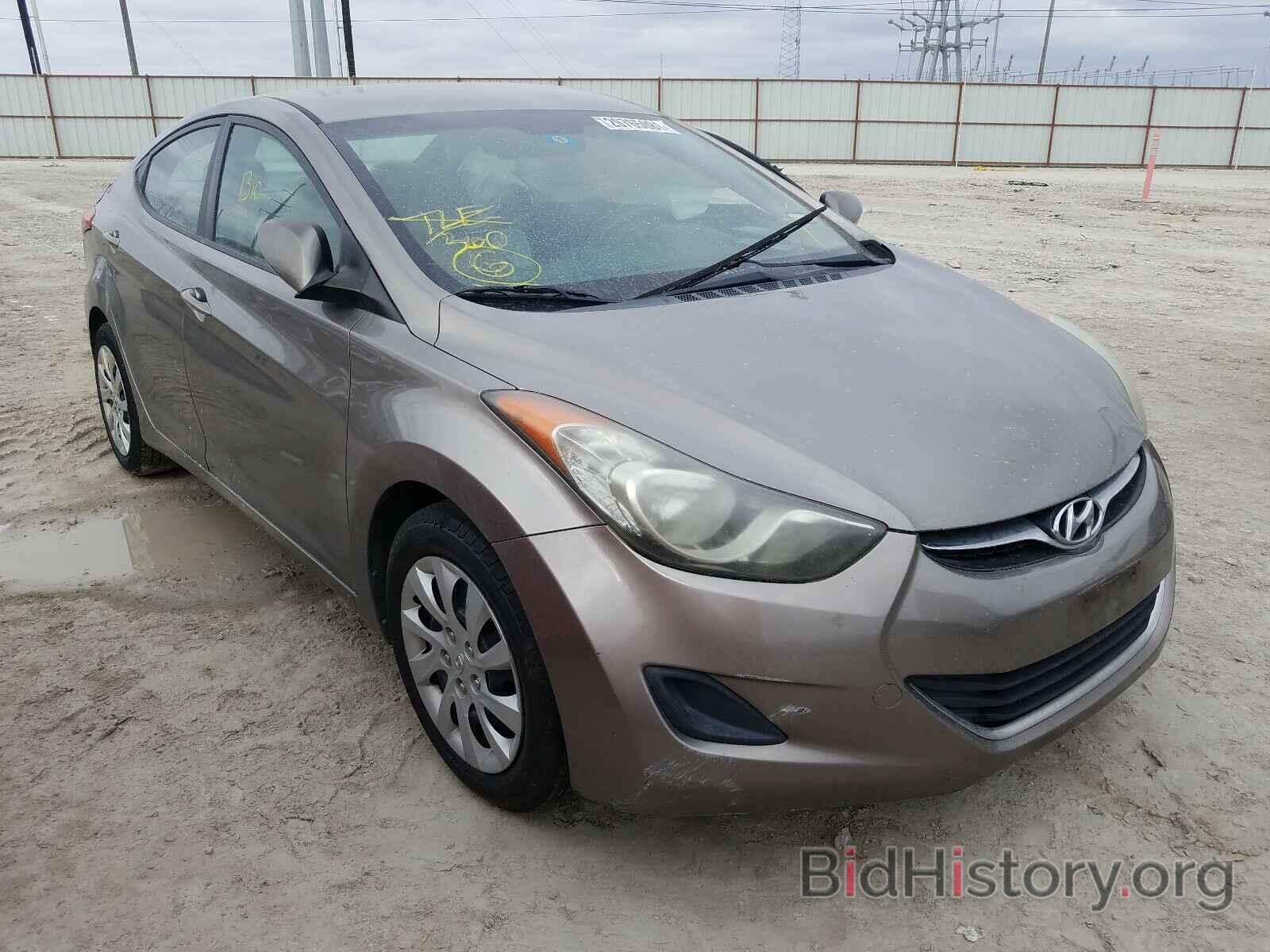 Photo 5NPDH4AE0BH024168 - HYUNDAI ELANTRA 2011