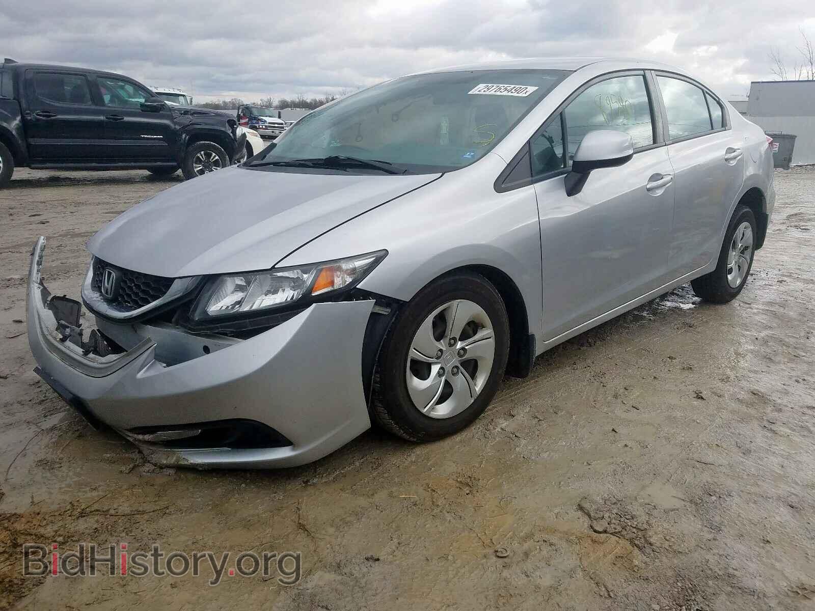 2013 HONDA CIVIC - VIN: 19XFB2F56DE037666 - Фото 2