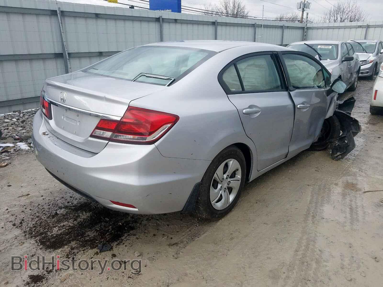 2013 HONDA CIVIC - VIN: 19XFB2F56DE037666 - Фото 4