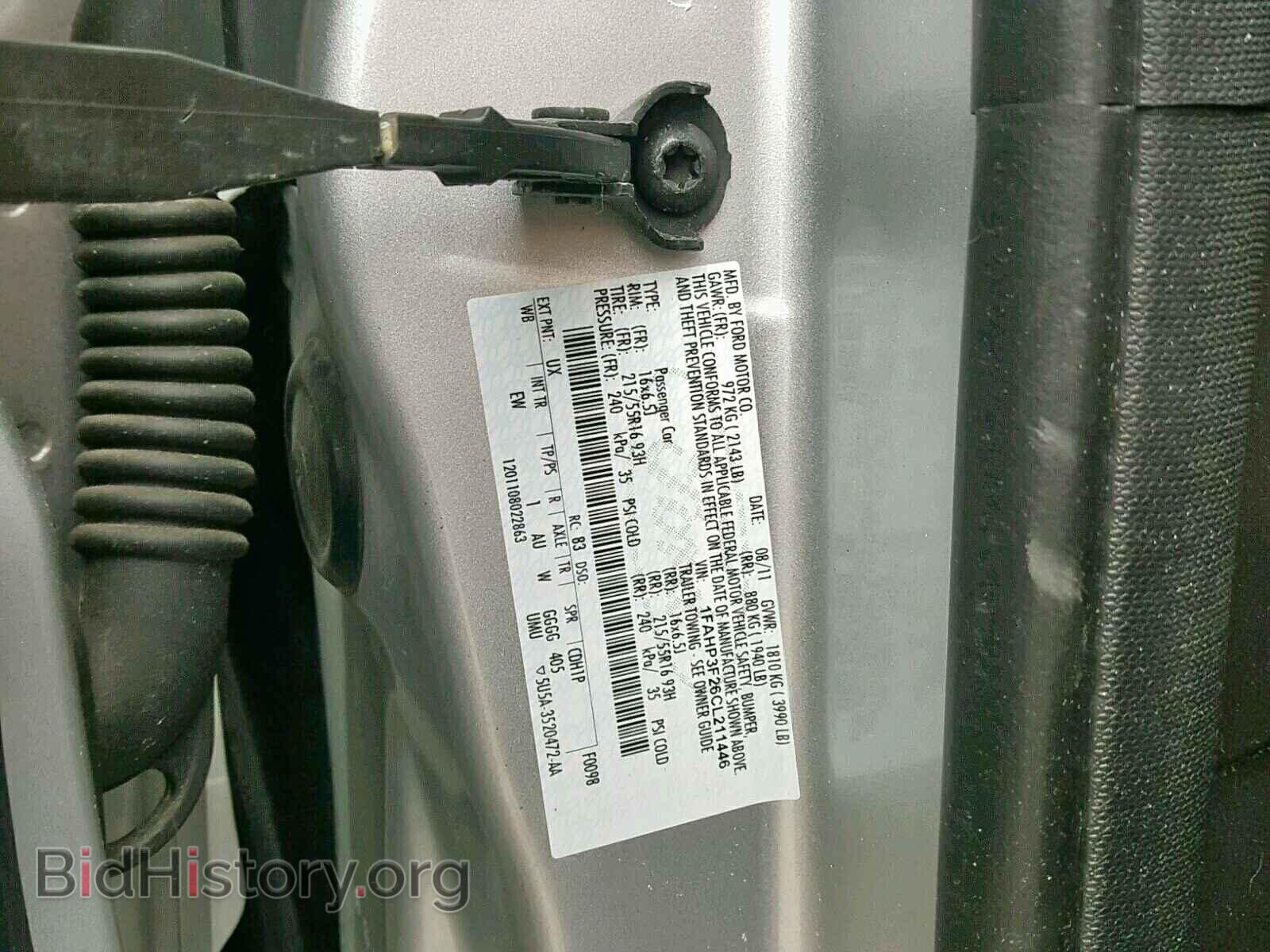 2012 FORD FOCUS SE - VIN: 1FAHP3F26CL211446 - Photo 10