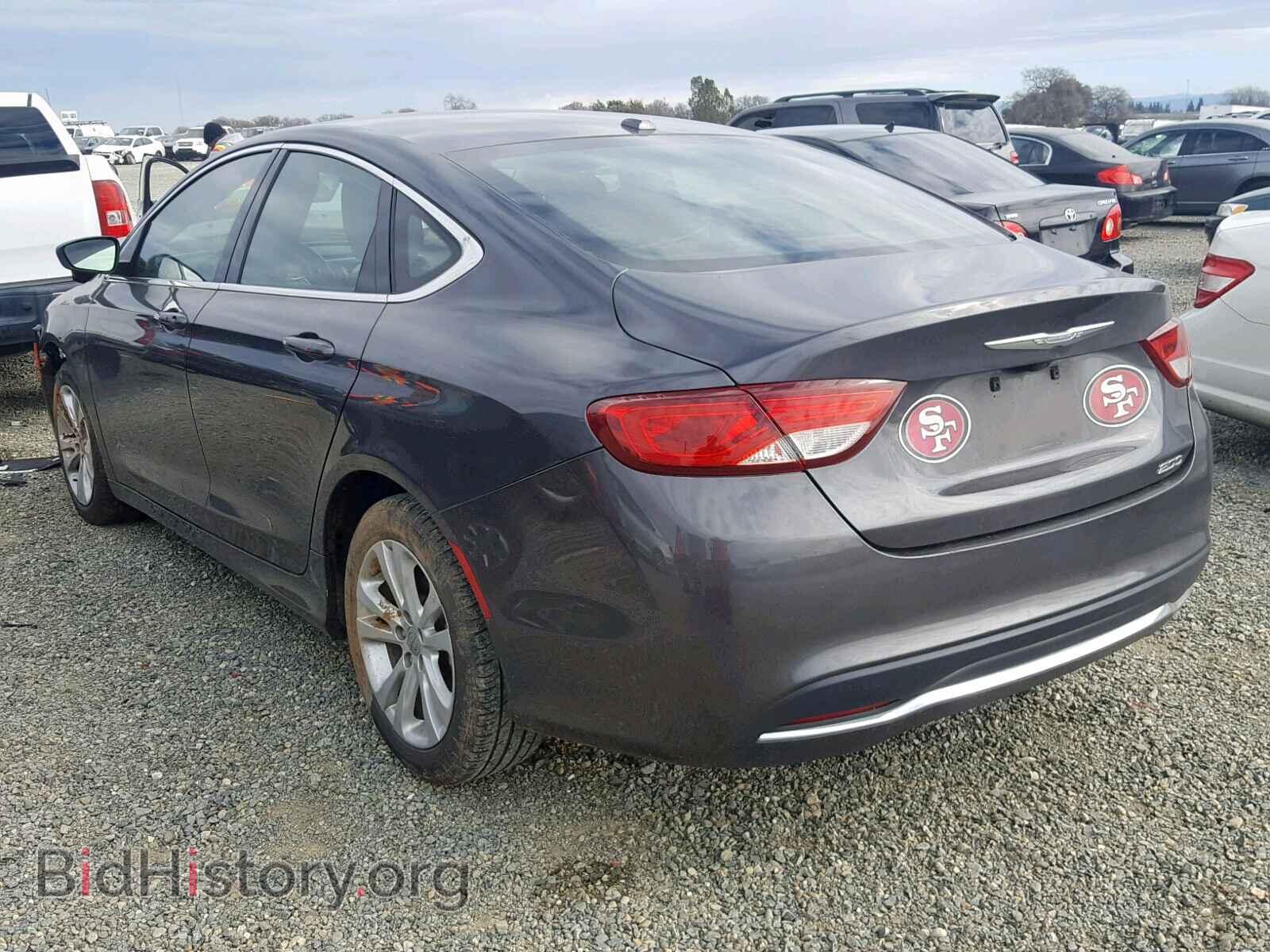 2015 CHRYSLER 200 - VIN: 1C3CCCABXFN660844 - Фото 3