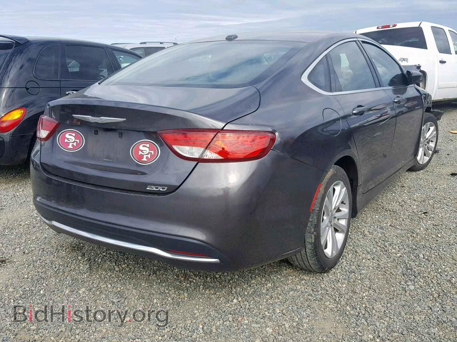 2015 CHRYSLER 200 - VIN: 1C3CCCABXFN660844 - Фото 4