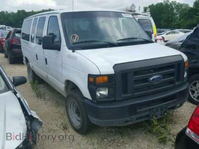 2014 Ford ECONOLINE, белый — VIN 1FMNE3BL7EDA06048, Copart